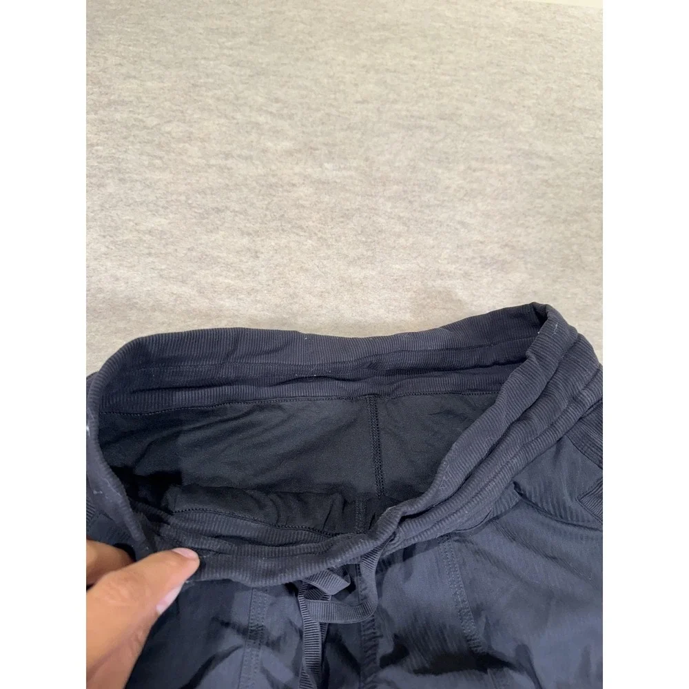 lululemon athletica Black Wide-Leg Track Pants